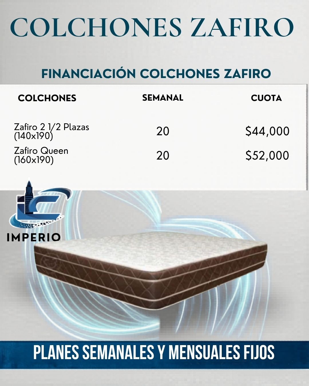 Colchones Zafiro