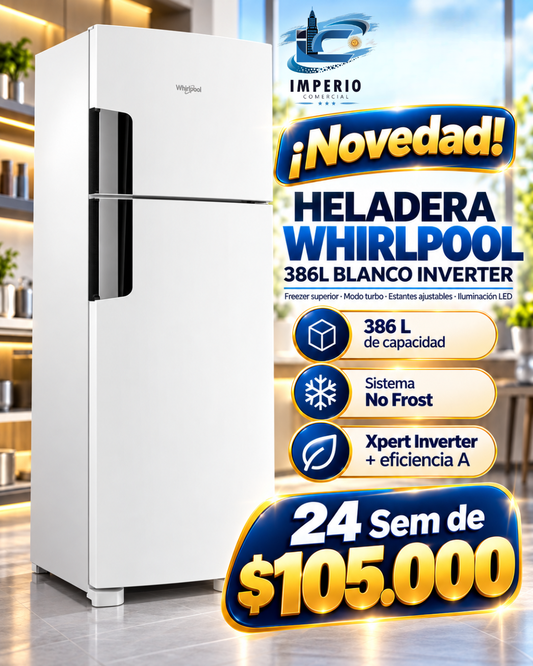 Whirlpool 386L