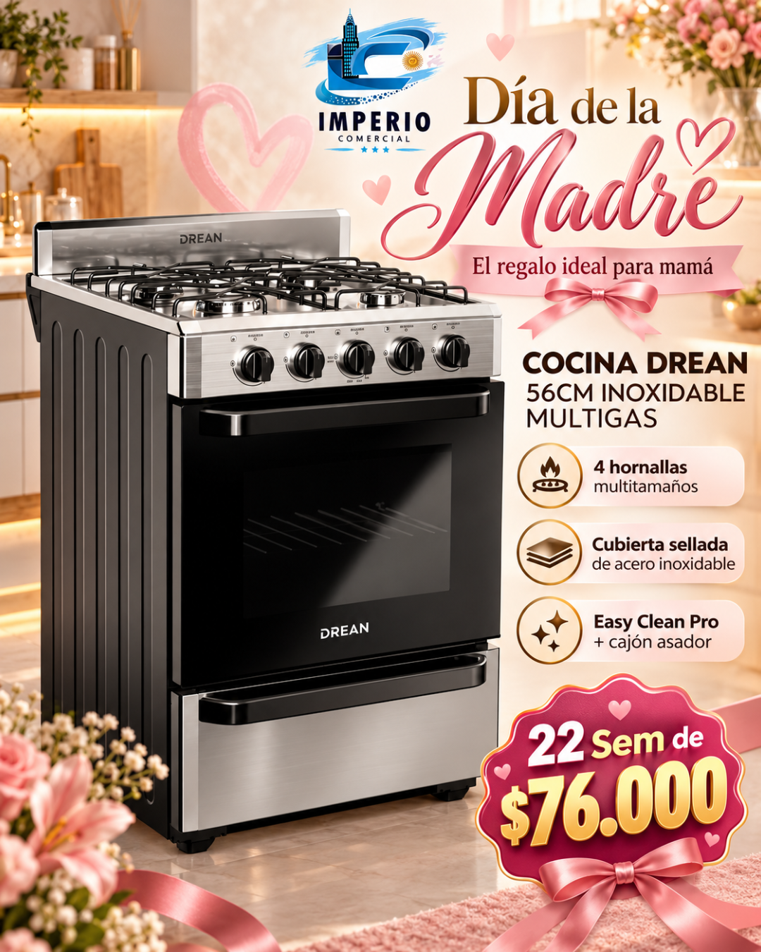 Cocina Drean 56