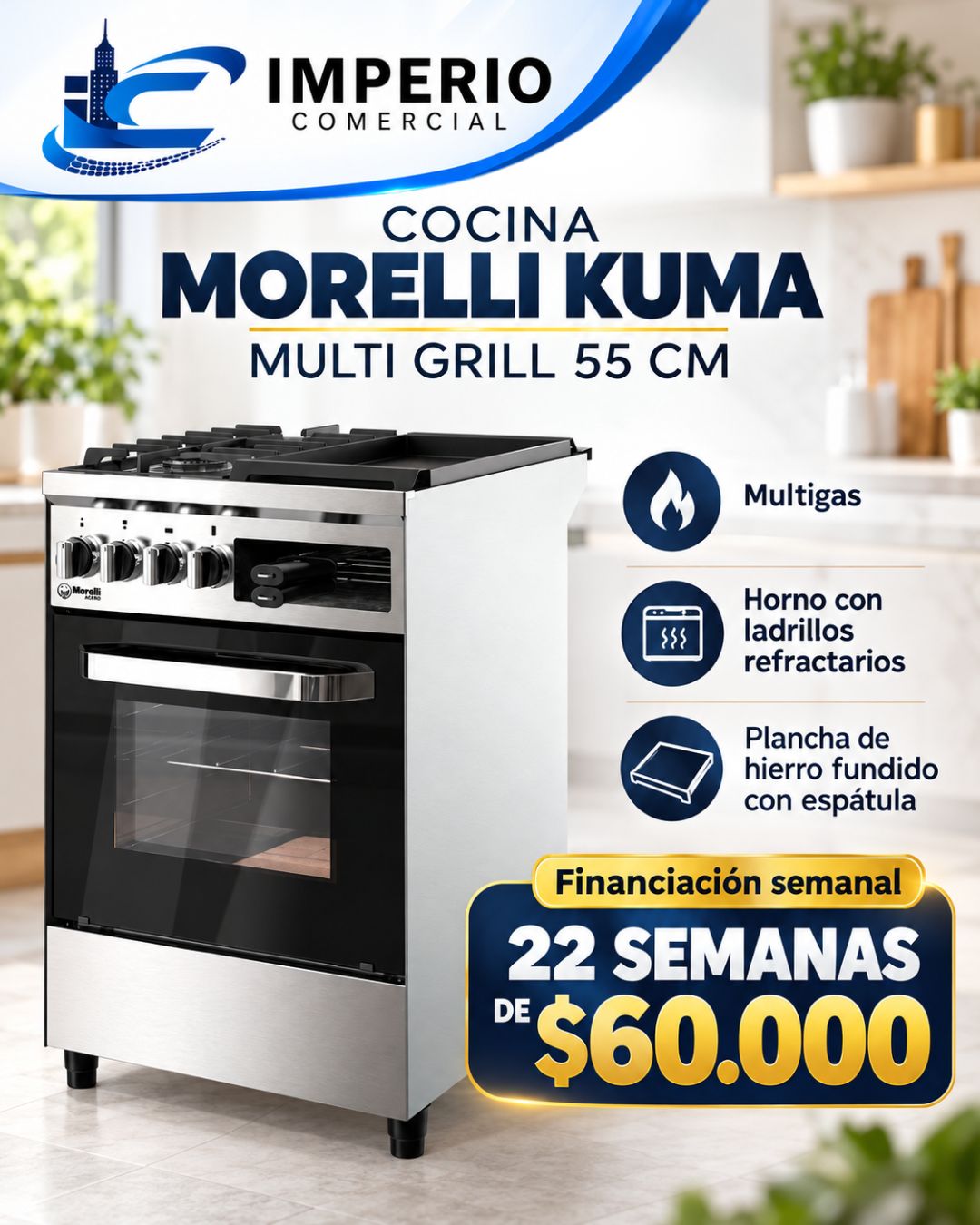 Cocina Morelli Kuma