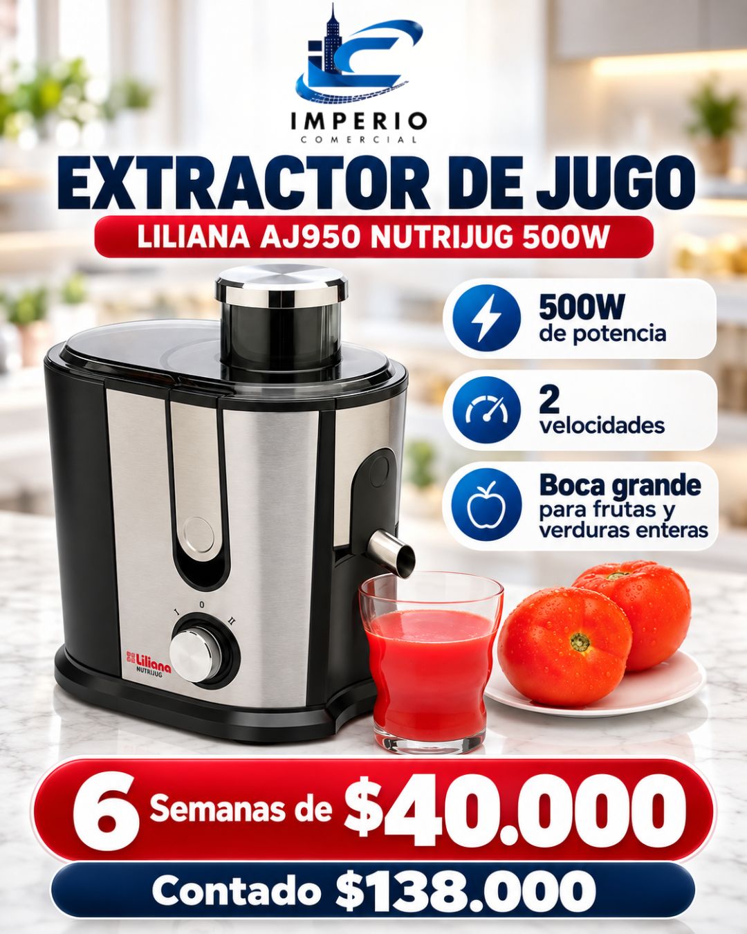 Extractor de Jugo Liliana