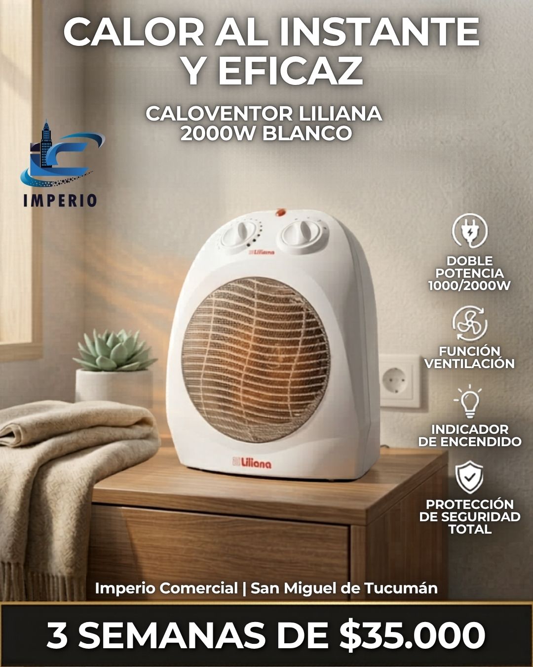 Caloventor Liliana