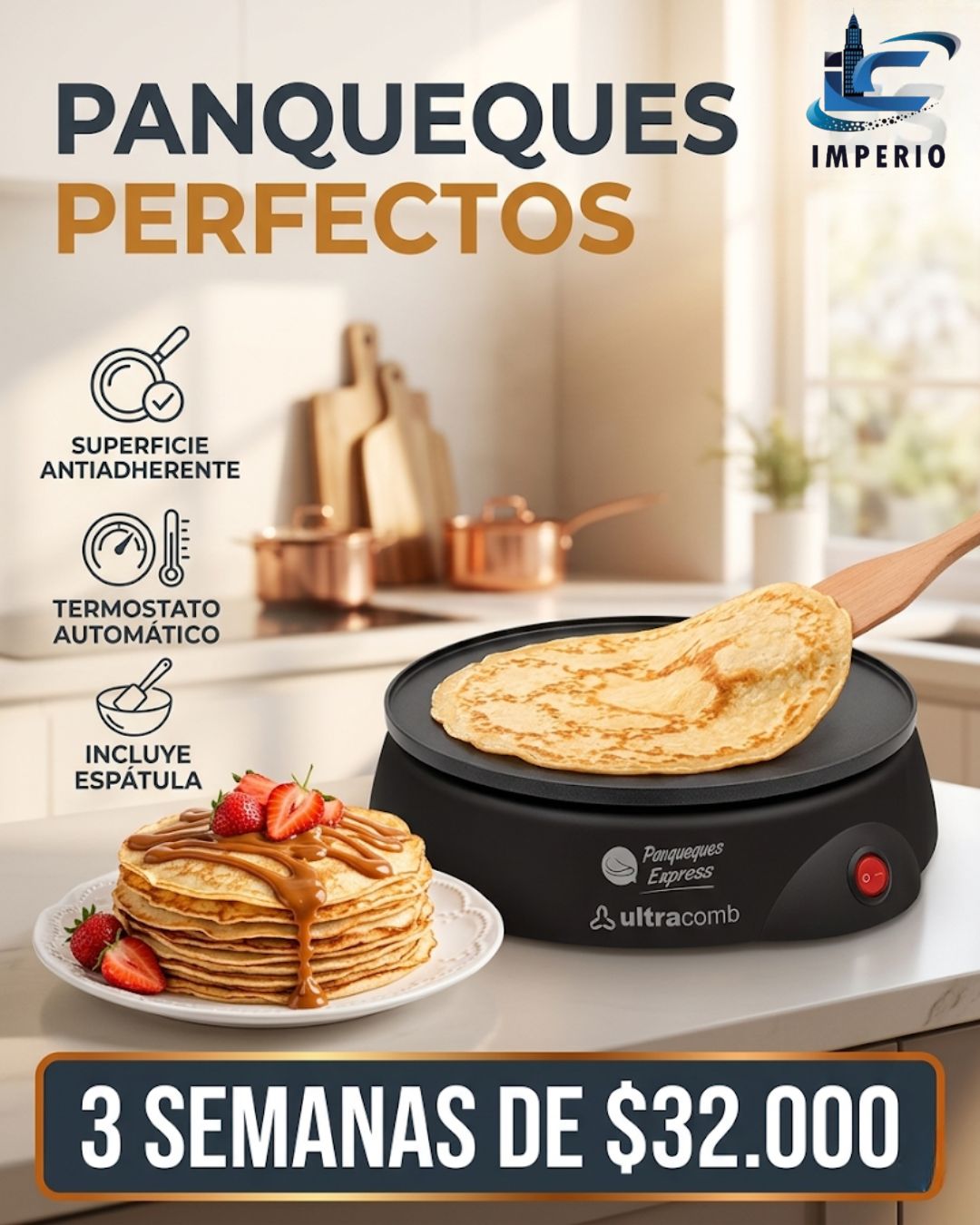 PANQUEQUERA ULTRACOMB 700W