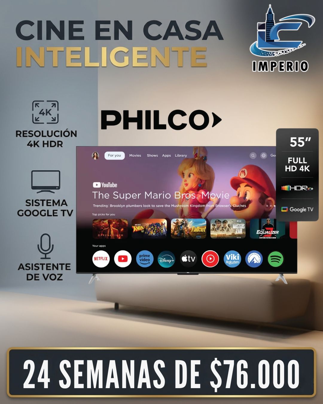 Smart Tv 55
