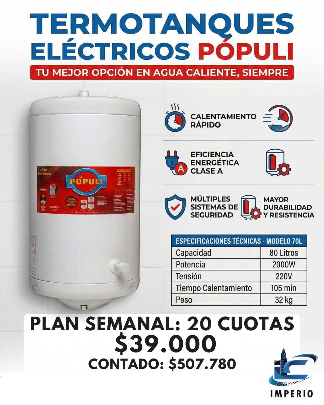 Populi 80 L