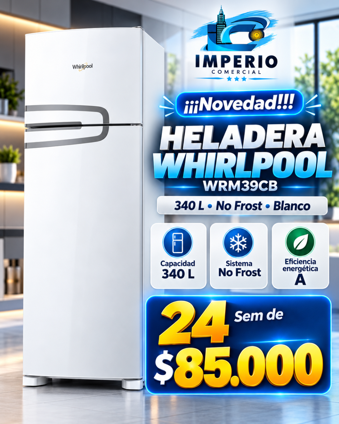 Whirlpool 340L