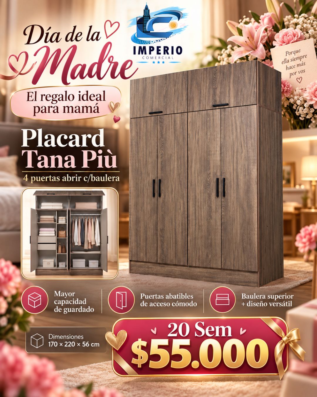 4 Puertas con Baulera
