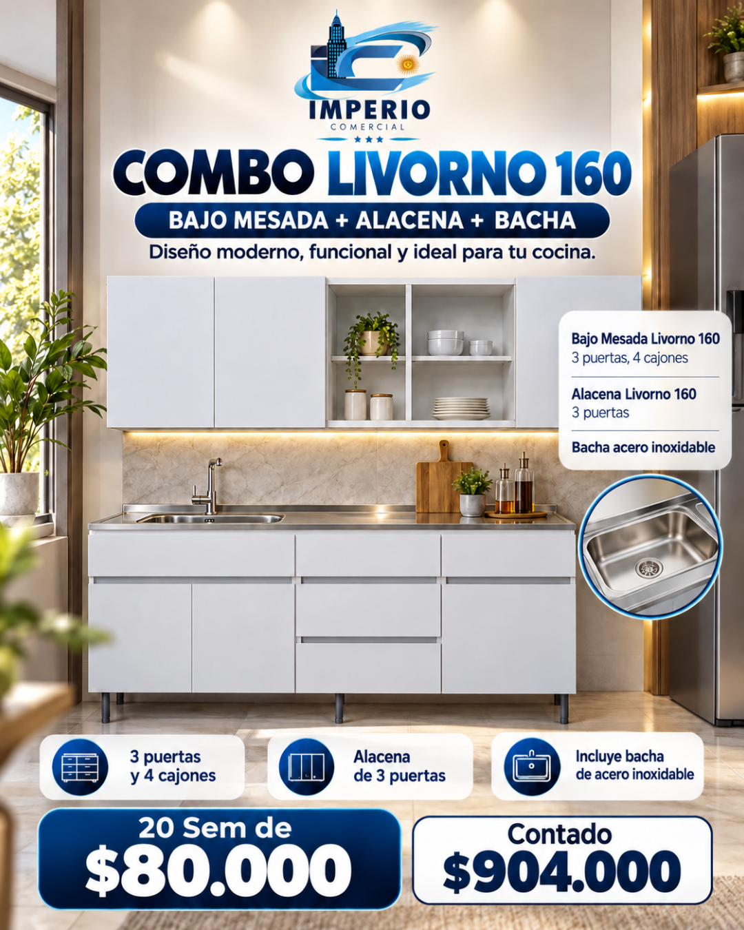 Combo Livorno 160