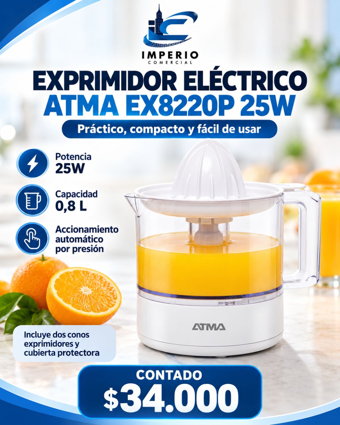 Exprimidor Atma