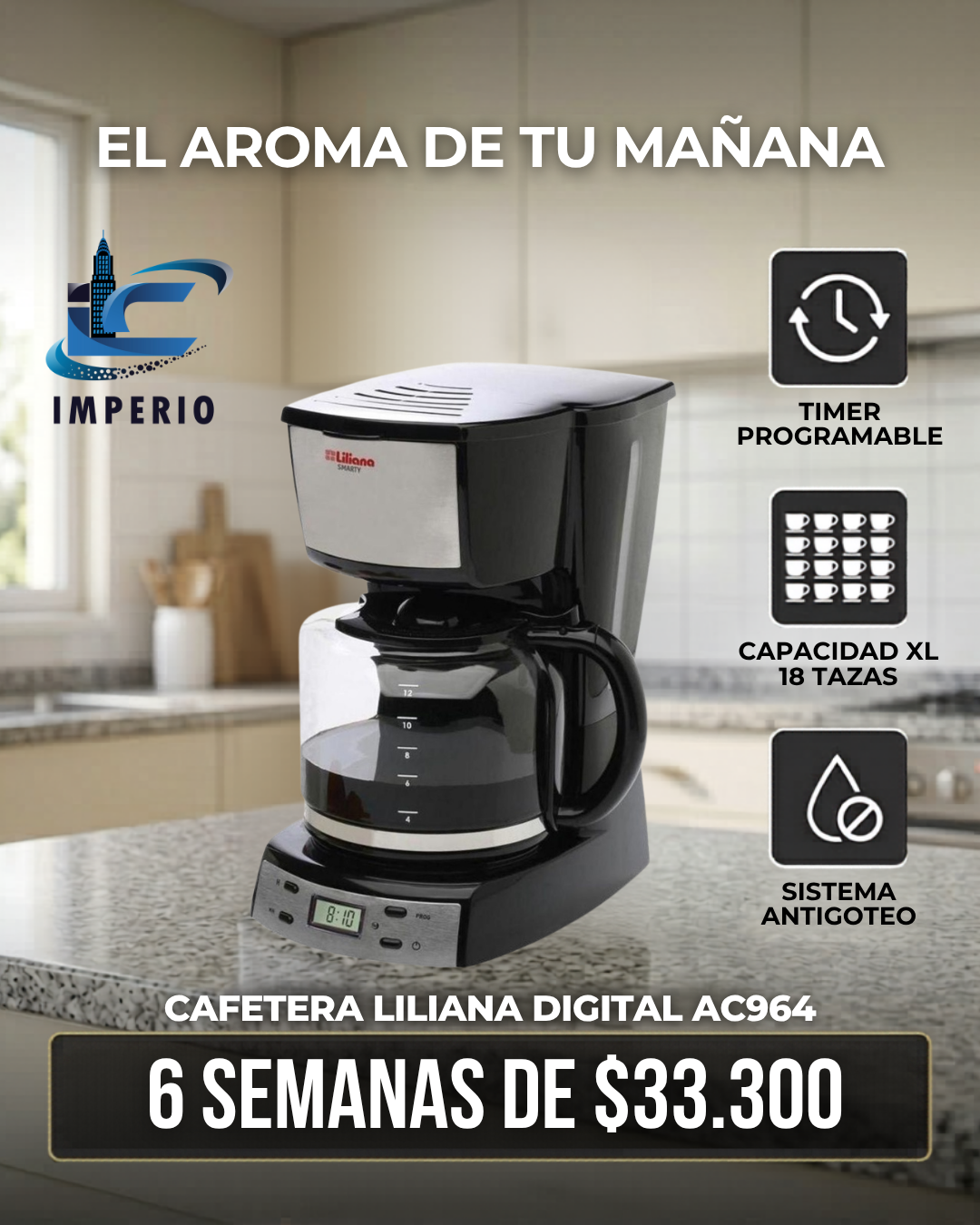 Cafetera Digital Liliana