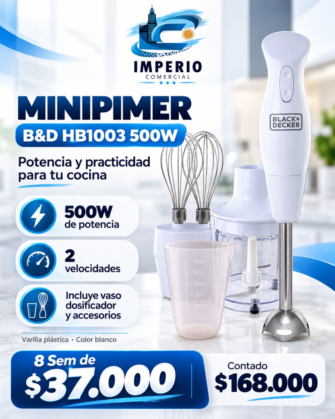 Minipimer HB 500W
