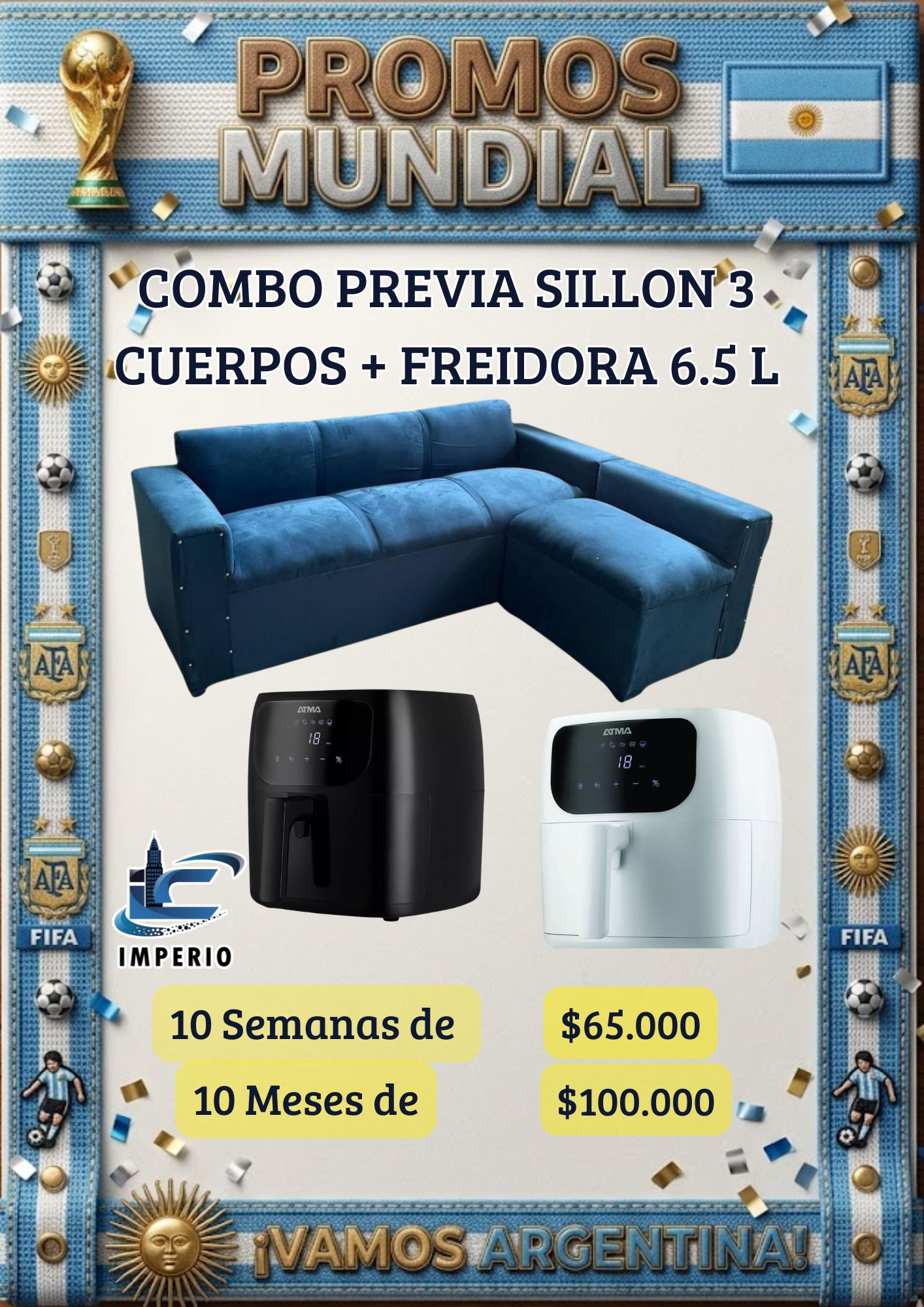 Sillon + Freidora