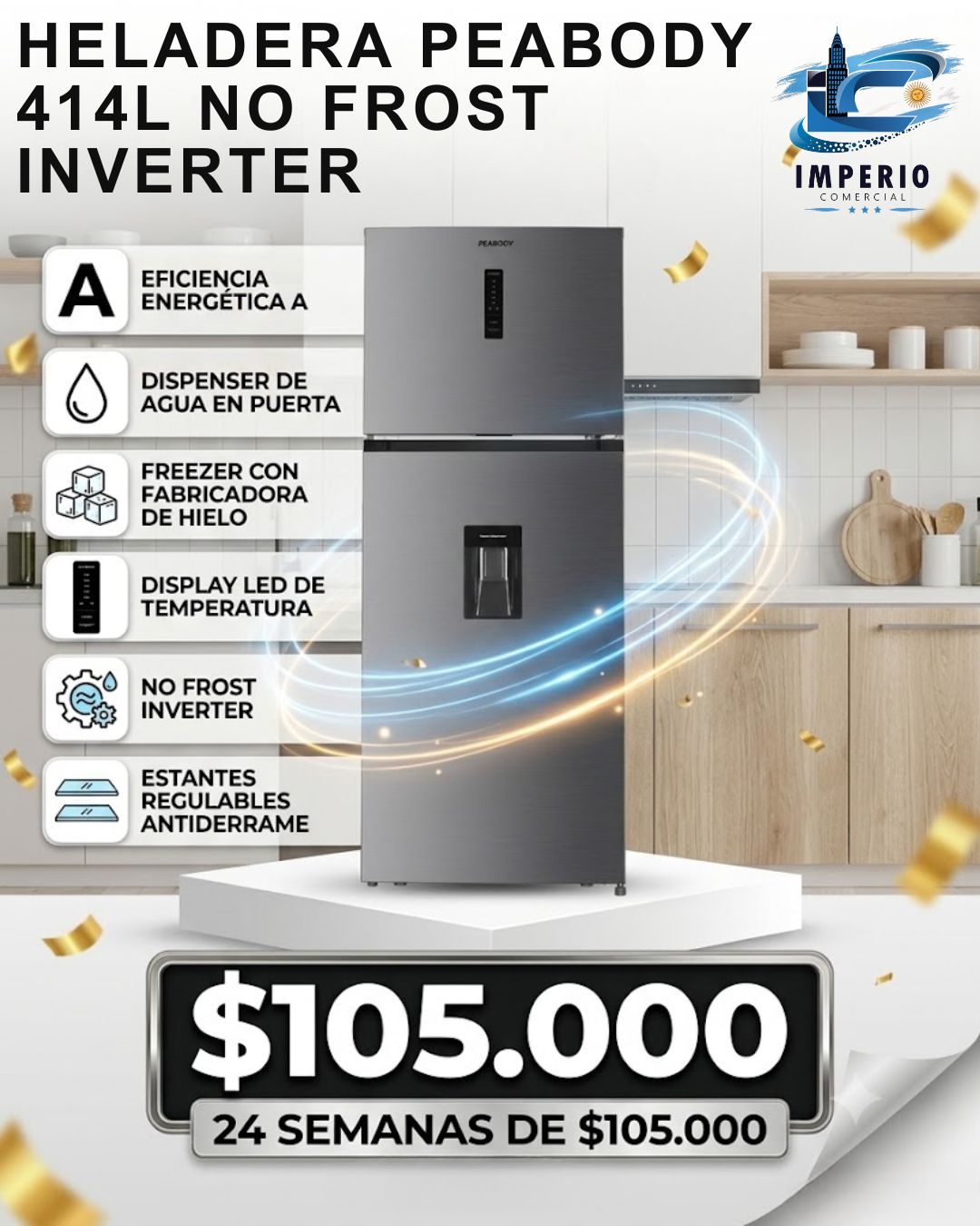 Heladera Peabody