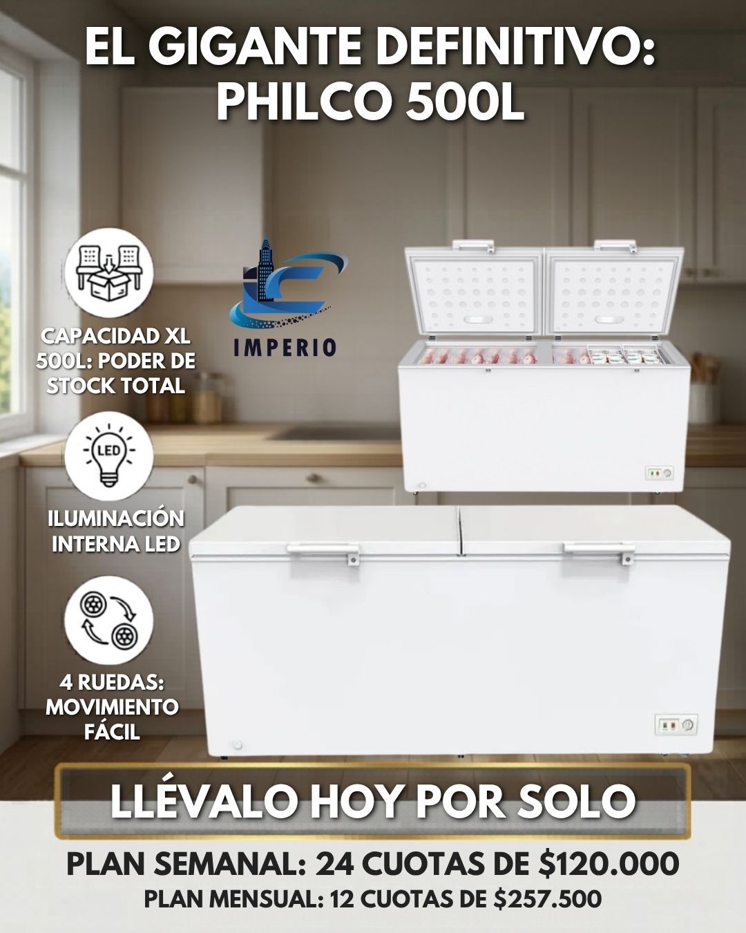 Philco 500 Litros