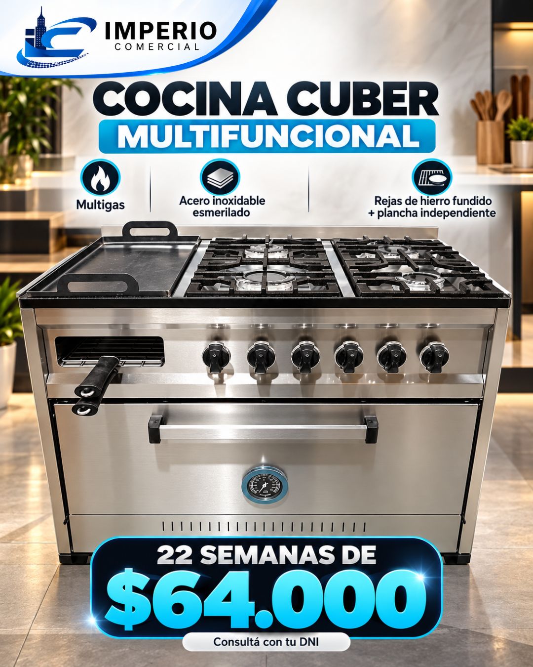Cocina Cuber Multifuncion