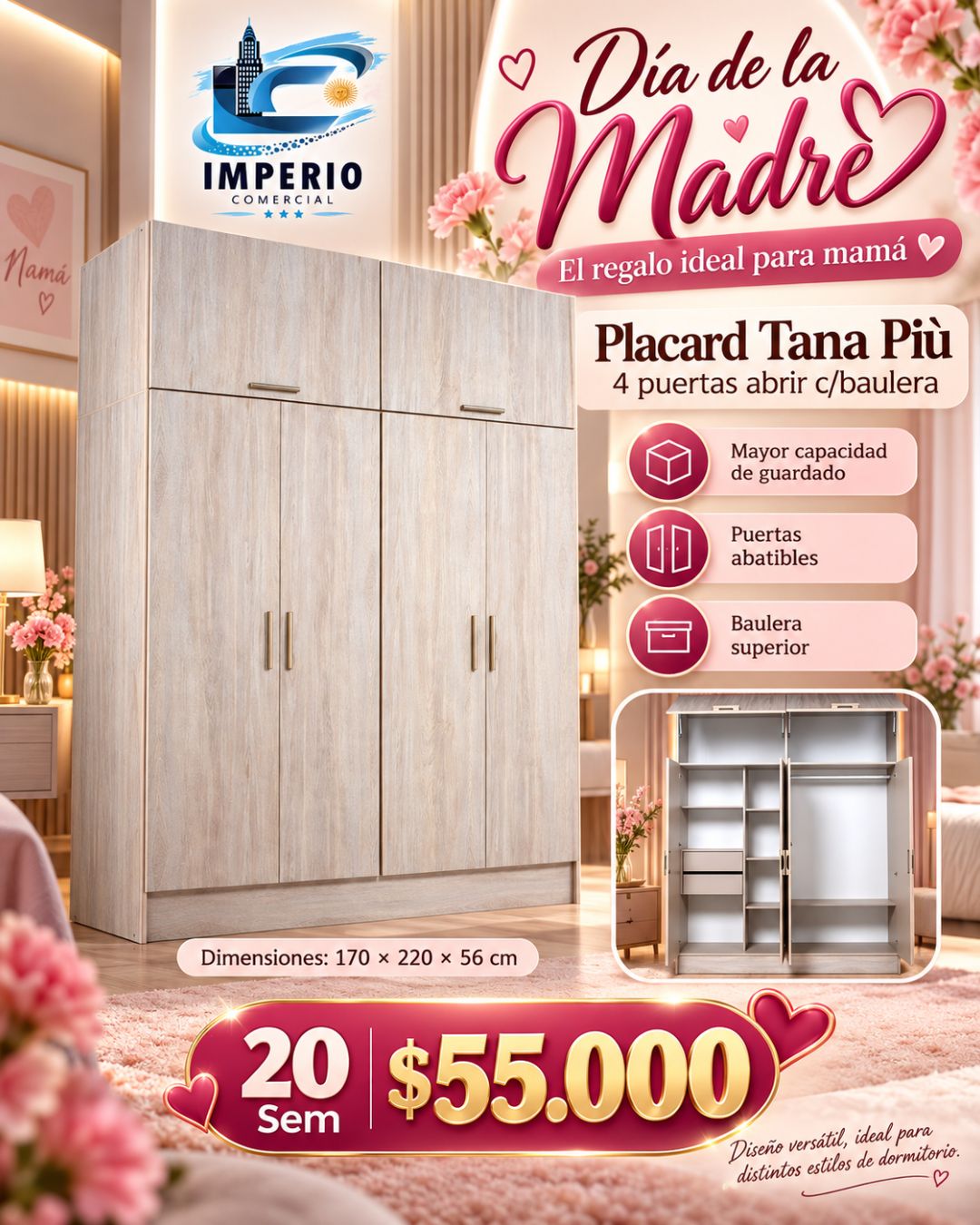 4 Puertas con Baulera