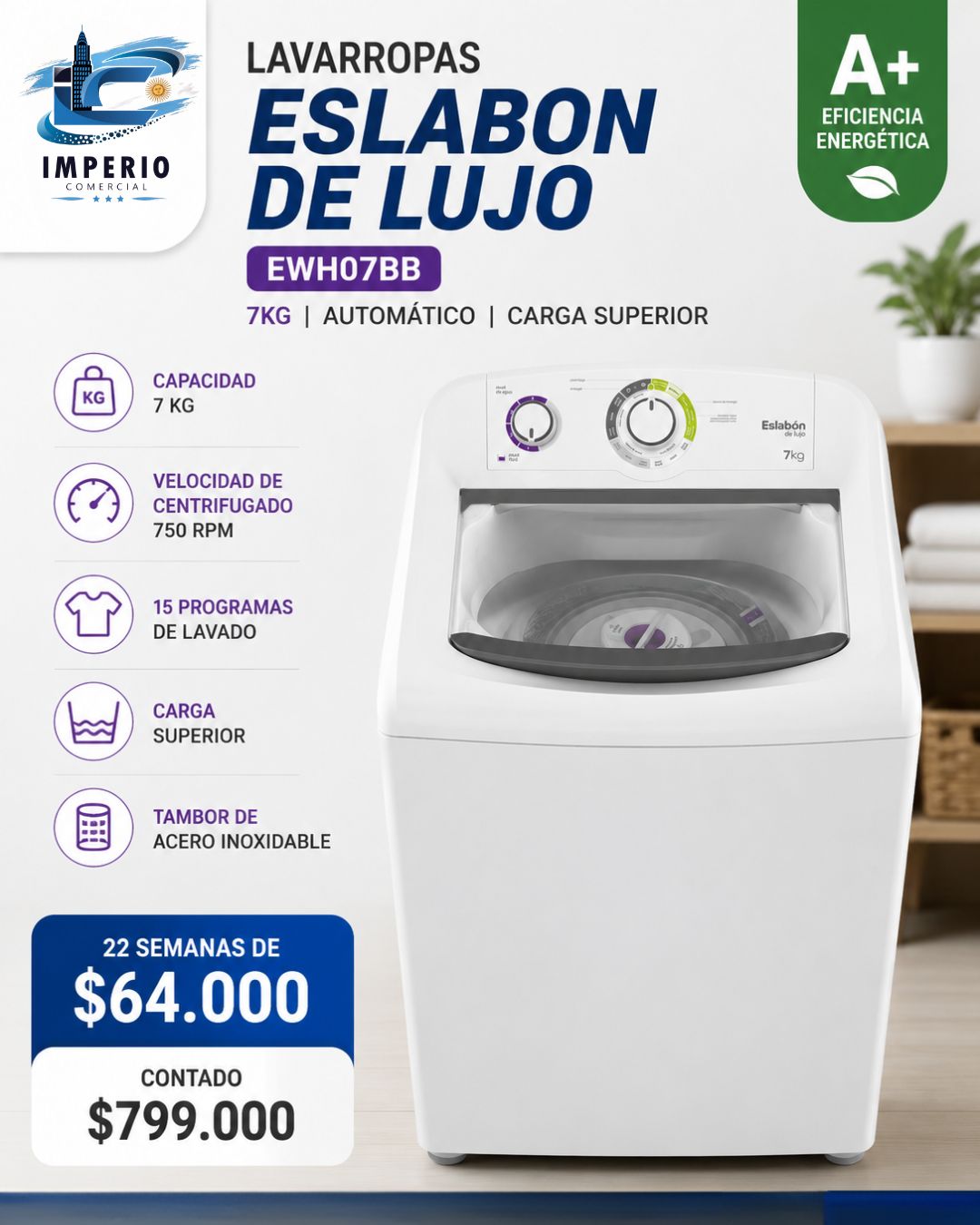 Eslabon de Lujo WE 7K