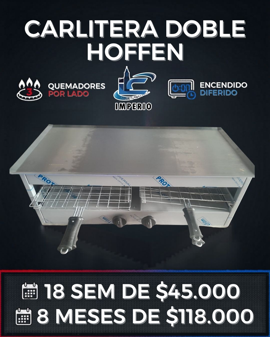 Carlitera doble Hoffen
