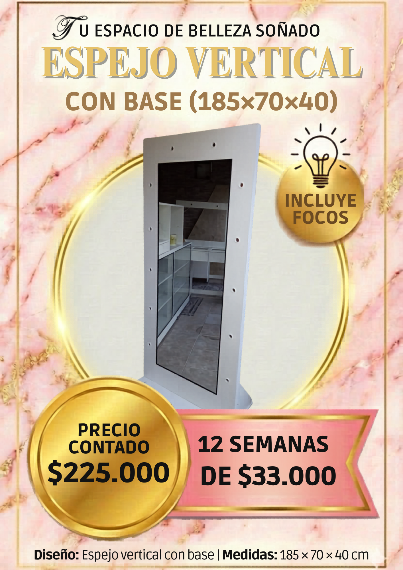 Espejo Vertical