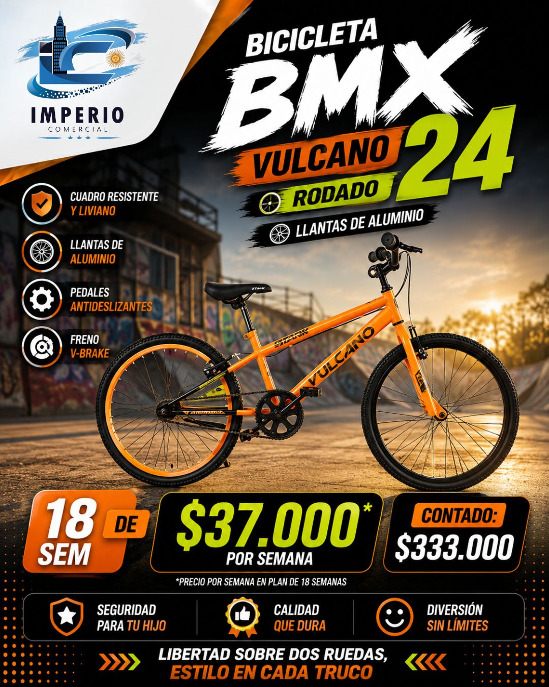 Bici R24 Vulcano