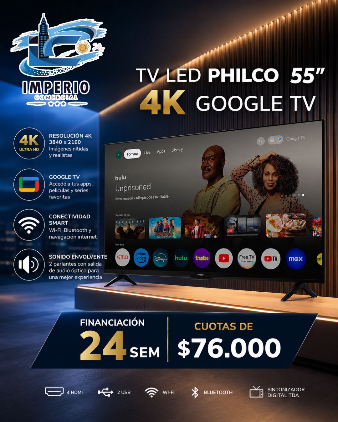 Smartv 55