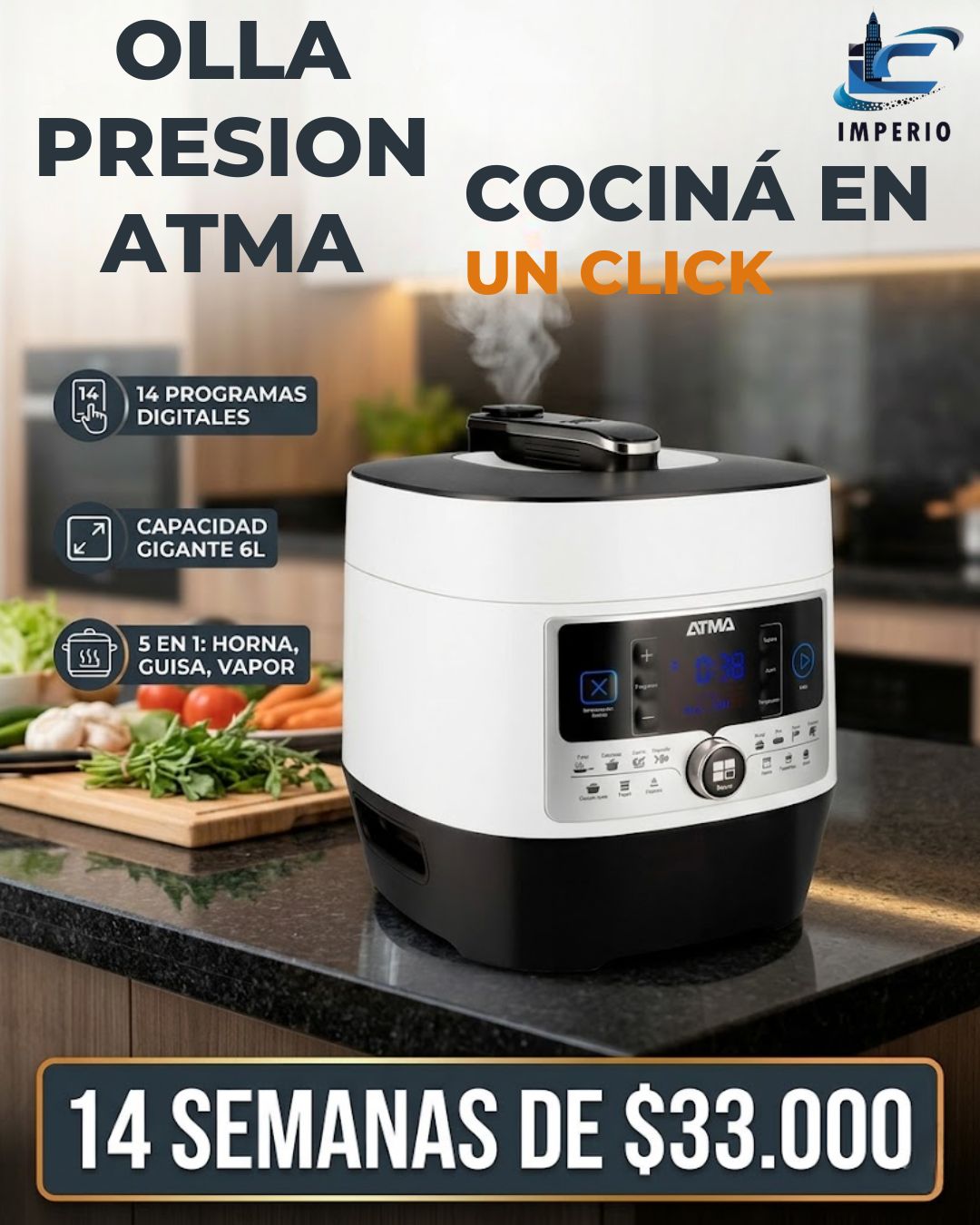 OLLA A PRESION ATMA
