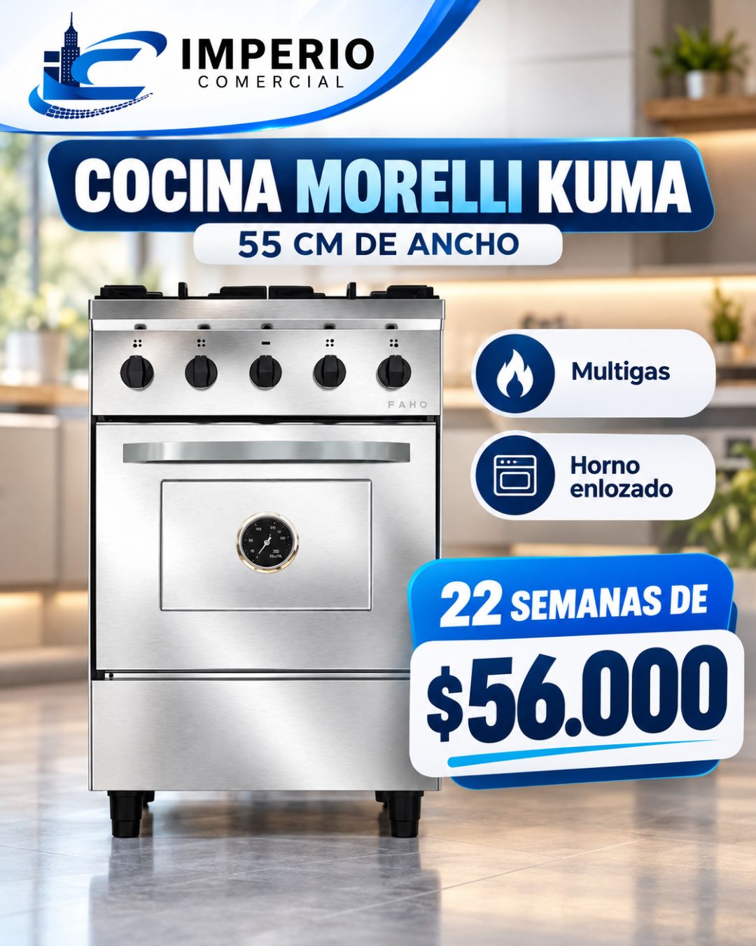 Cocina Morelli Kuma