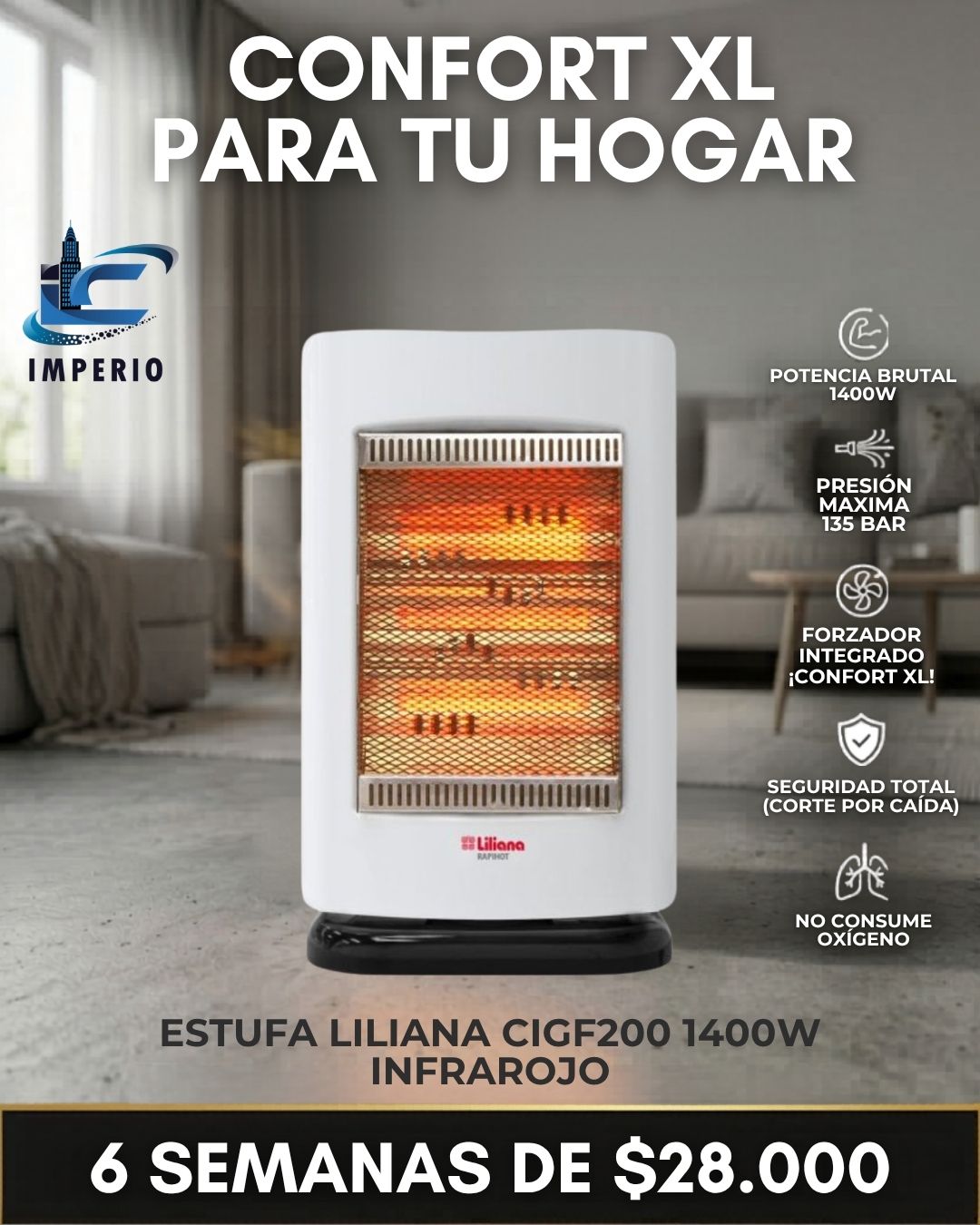 Estufa Liliana
