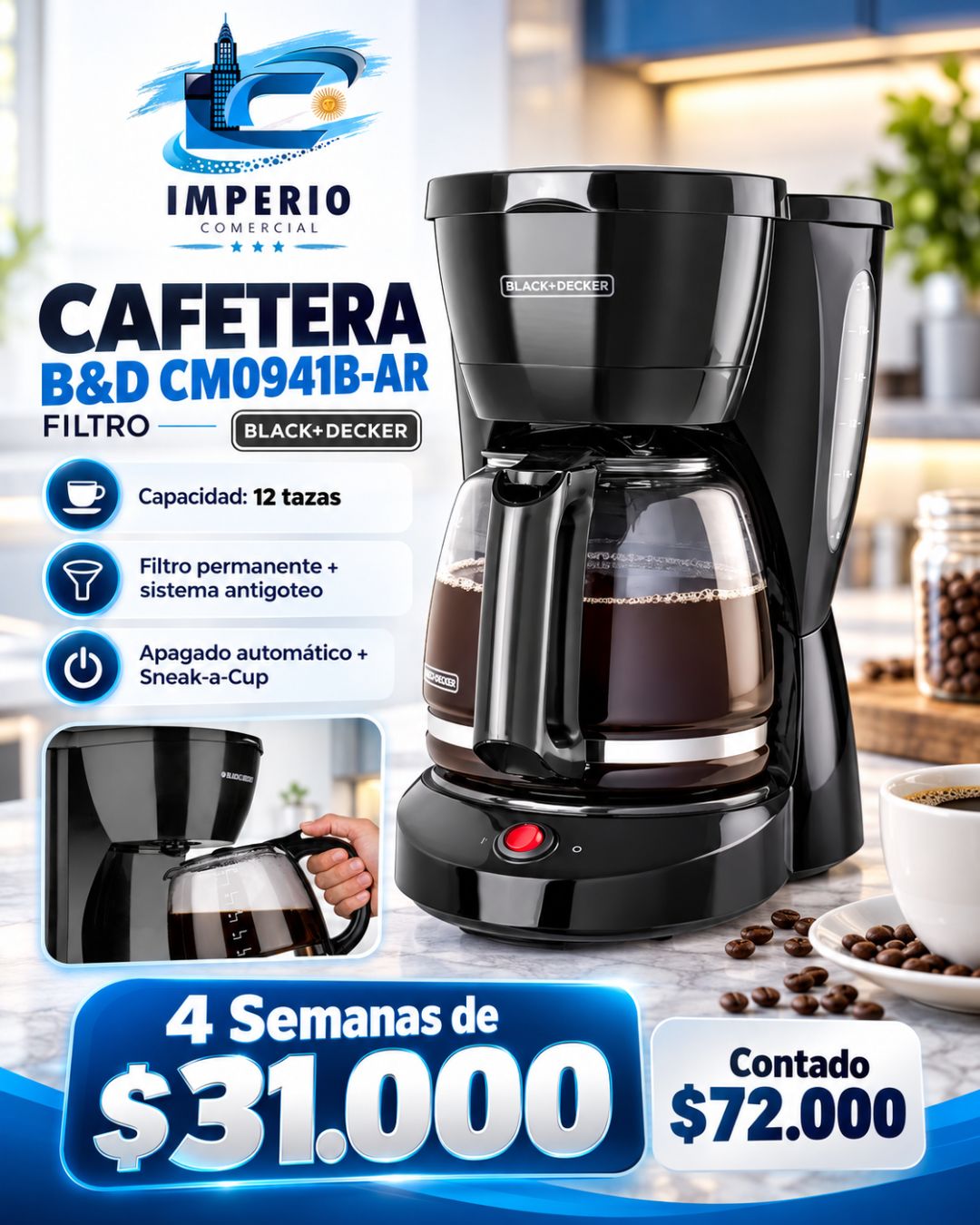 Cafetera B&D