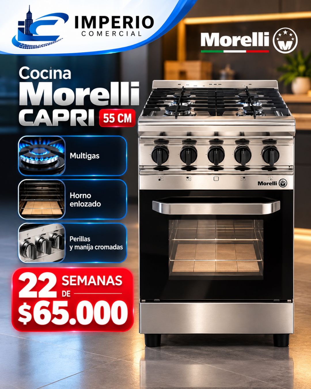 Cocina Morelli Capri